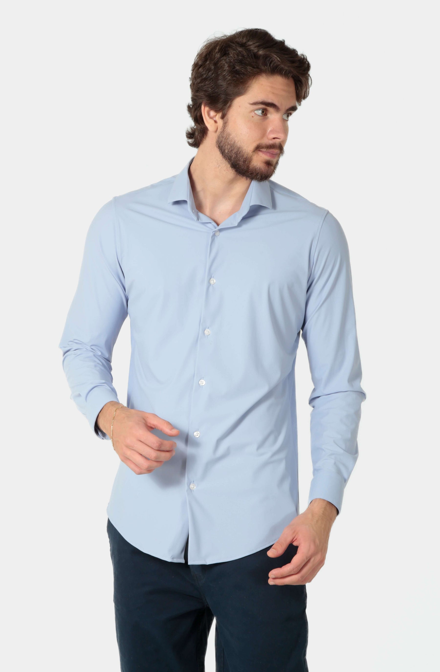 Camisa Tech Poliamida Stretch - Anti Rugas