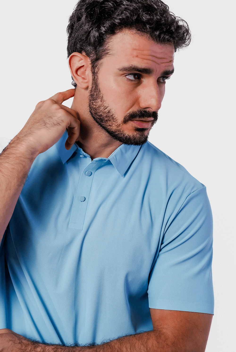 Polo Tech Light AMALZEN™ Tecido Tecnológico