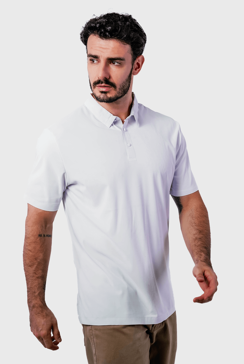 Polo Tech Light AMALZEN™ Tecido Tecnológico