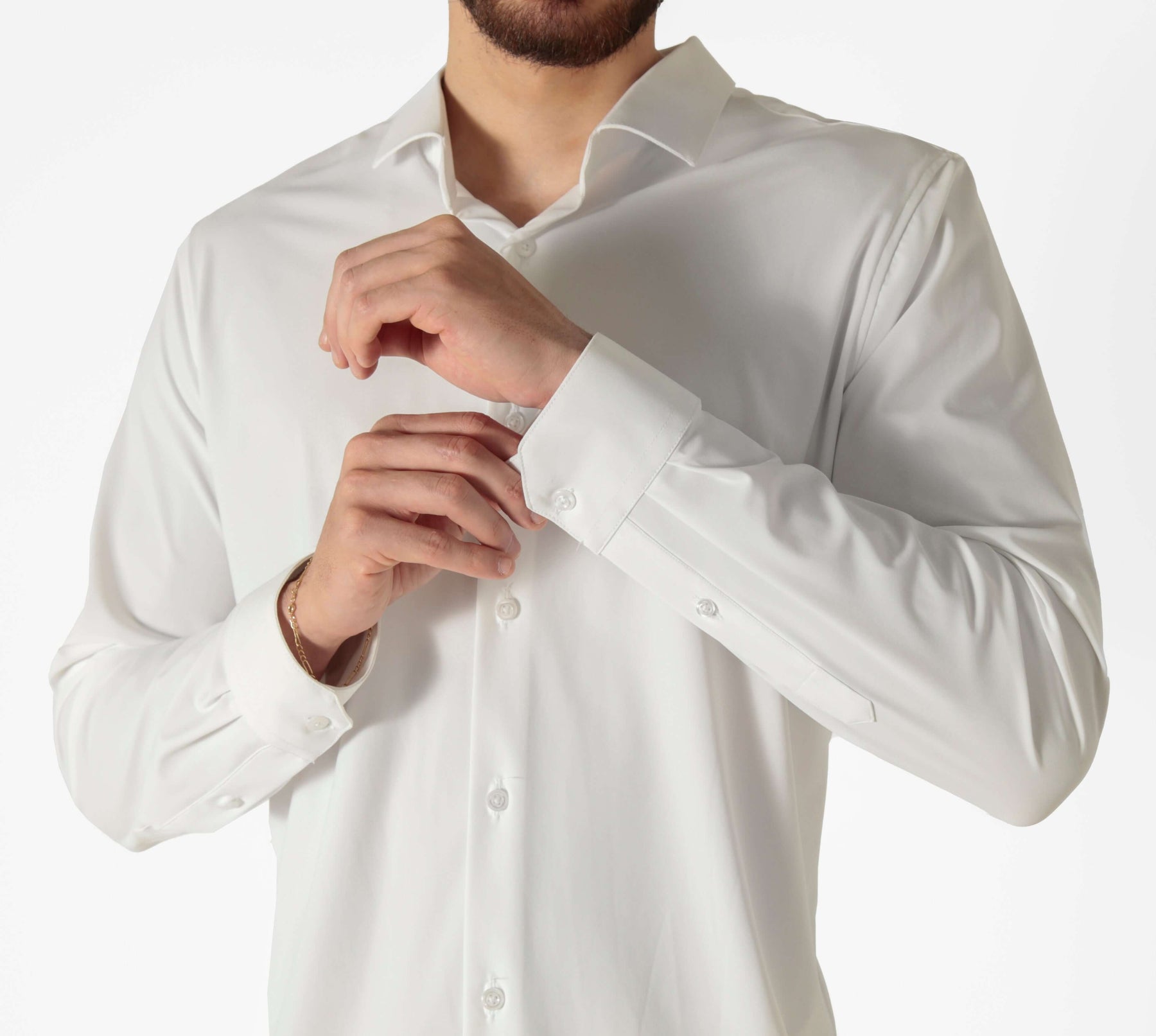 Camisa Tech Poliamida Stretch - Anti Rugas