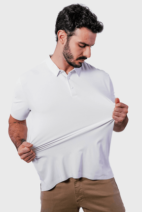 Polo Tech Light AMALZEN™ Tecido Tecnológico