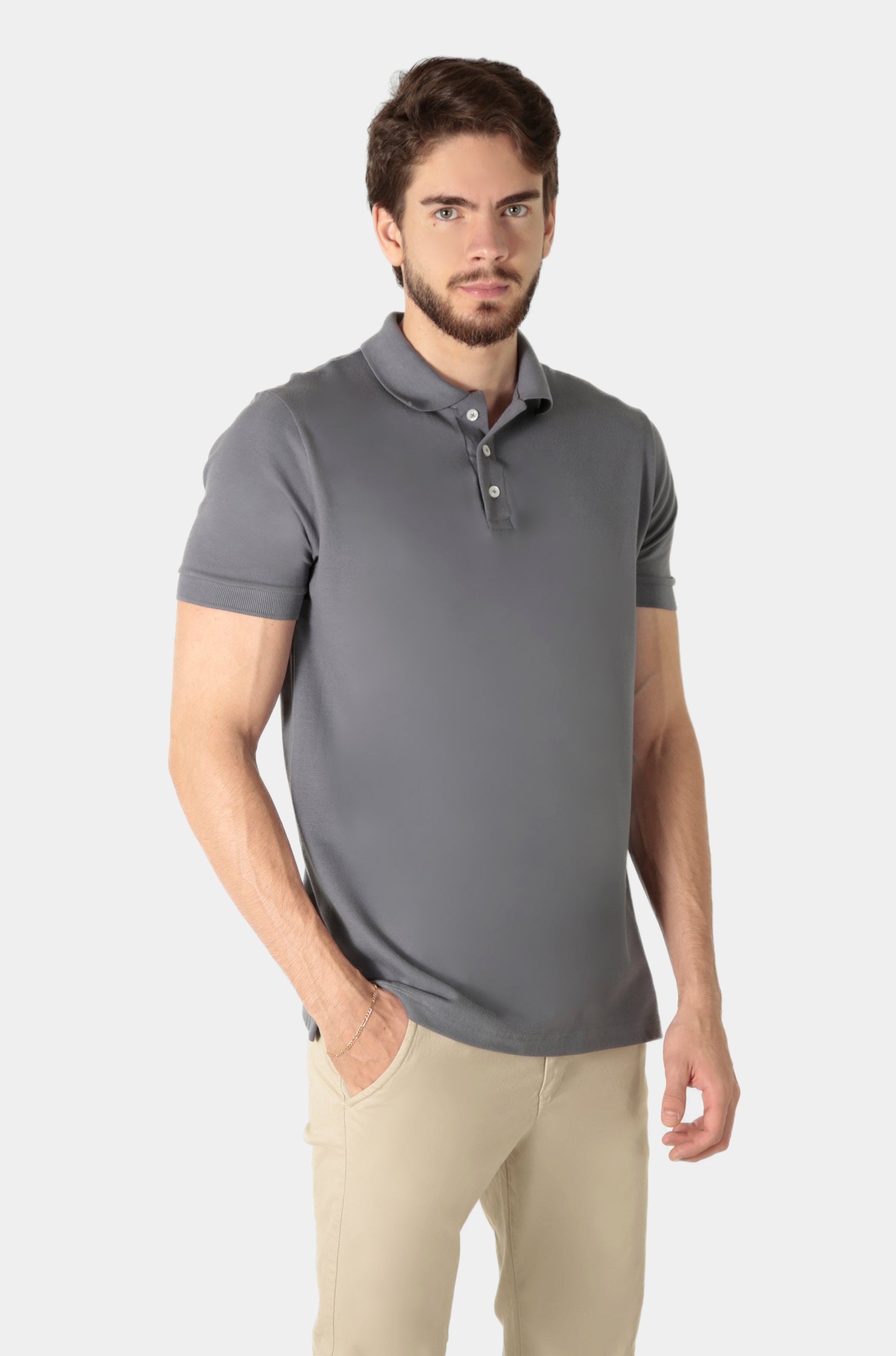 Polo Piquet AMALZEN™ Algodão Pima