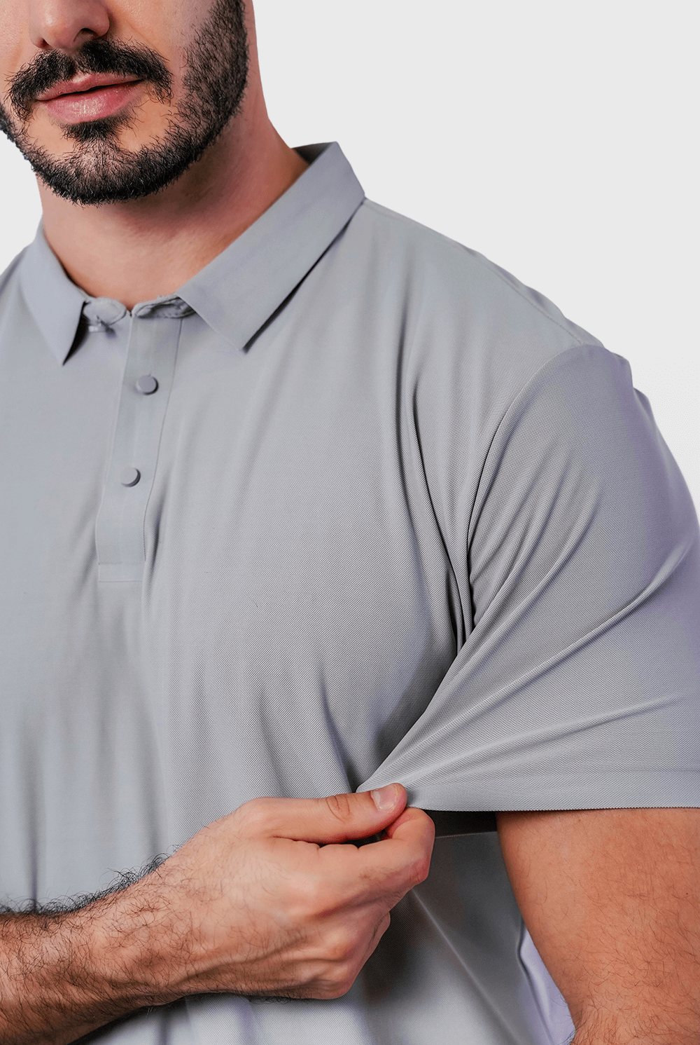 Polo Tech Light AMALZEN™ Tecido Tecnológico