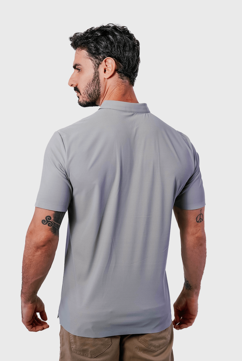 Polo Tech Light AMALZEN™ Tecido Tecnológico