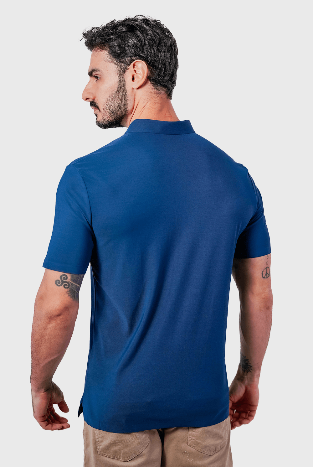 Polo Tech Light AMALZEN™ Tecido Tecnológico