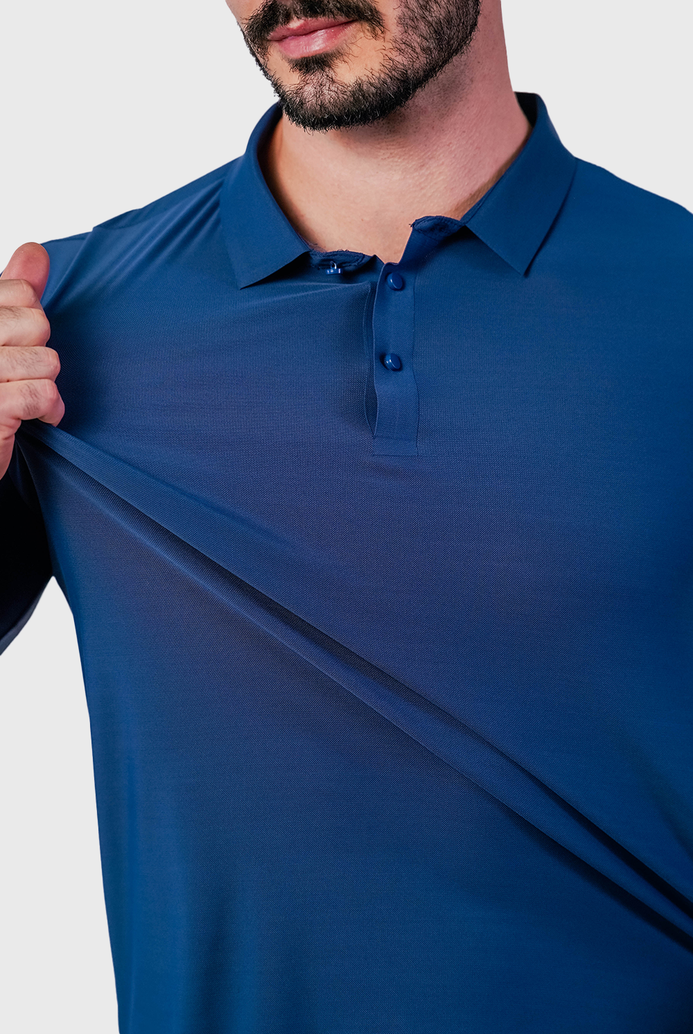 Polo Tech Light AMALZEN™ Tecido Tecnológico