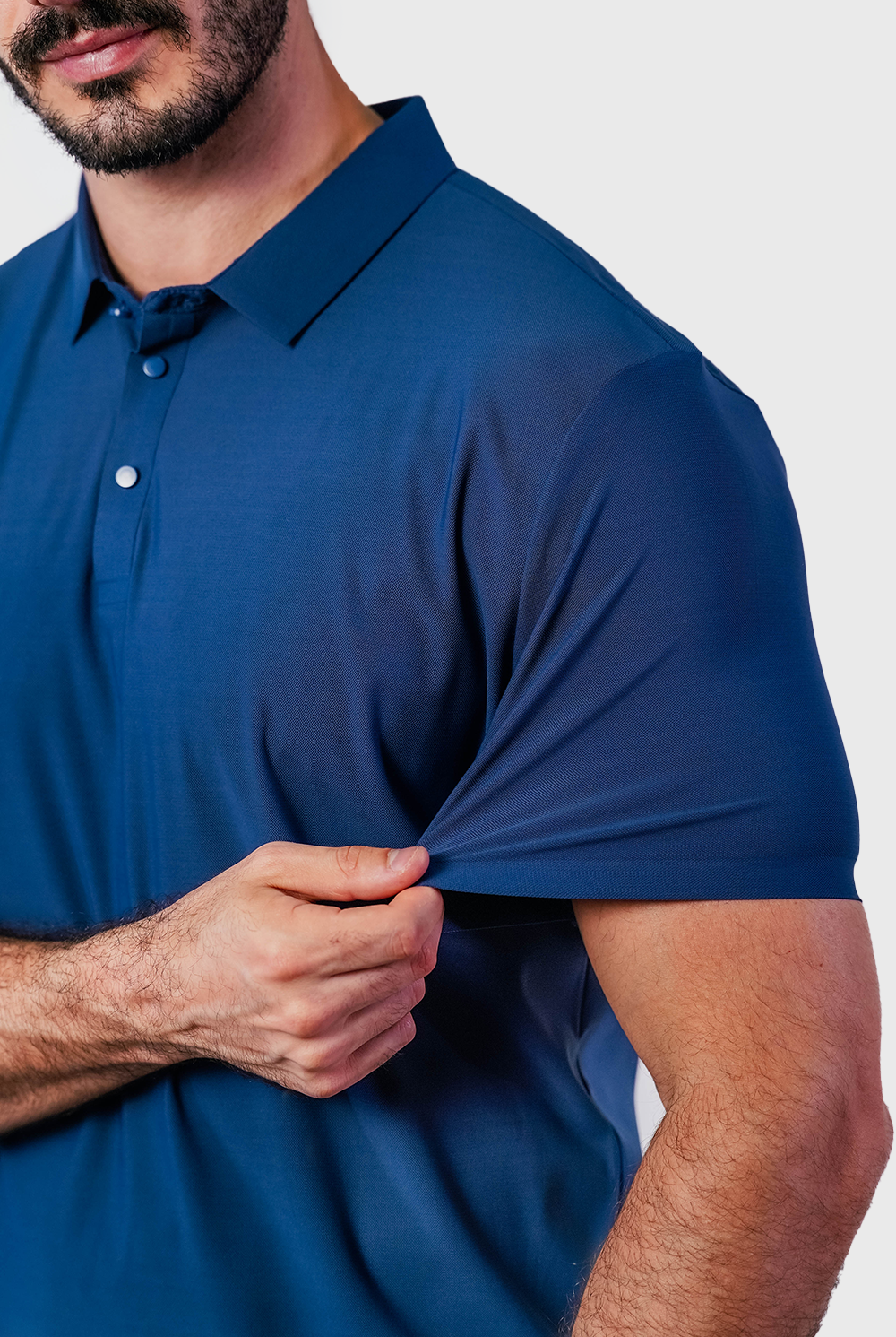 Polo Tech Light AMALZEN™ Tecido Tecnológico