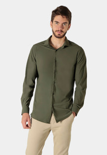 Camisa Tech Poliamida Stretch - Anti Rugas