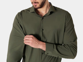 Camisa Tech Poliamida Stretch - Anti Rugas
