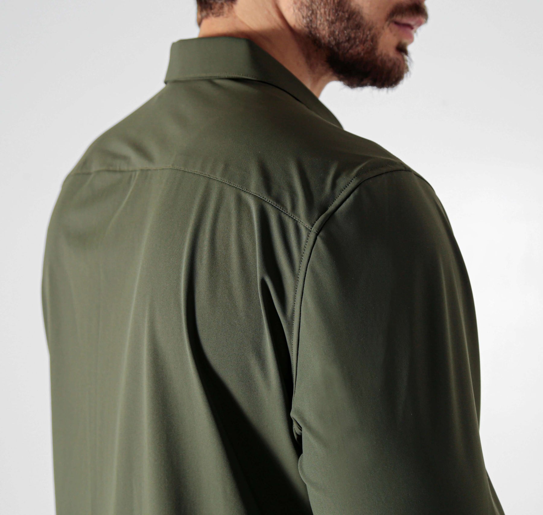 Camisa Tech Poliamida Stretch - Anti Rugas