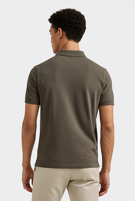 Polo Piquet AMALZEN™ Algodão Pima